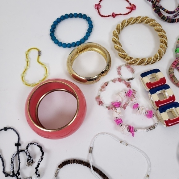 Bundle of Bangles Bracelets jewelry jewellery anklet anklets - Picture 3 of 11
